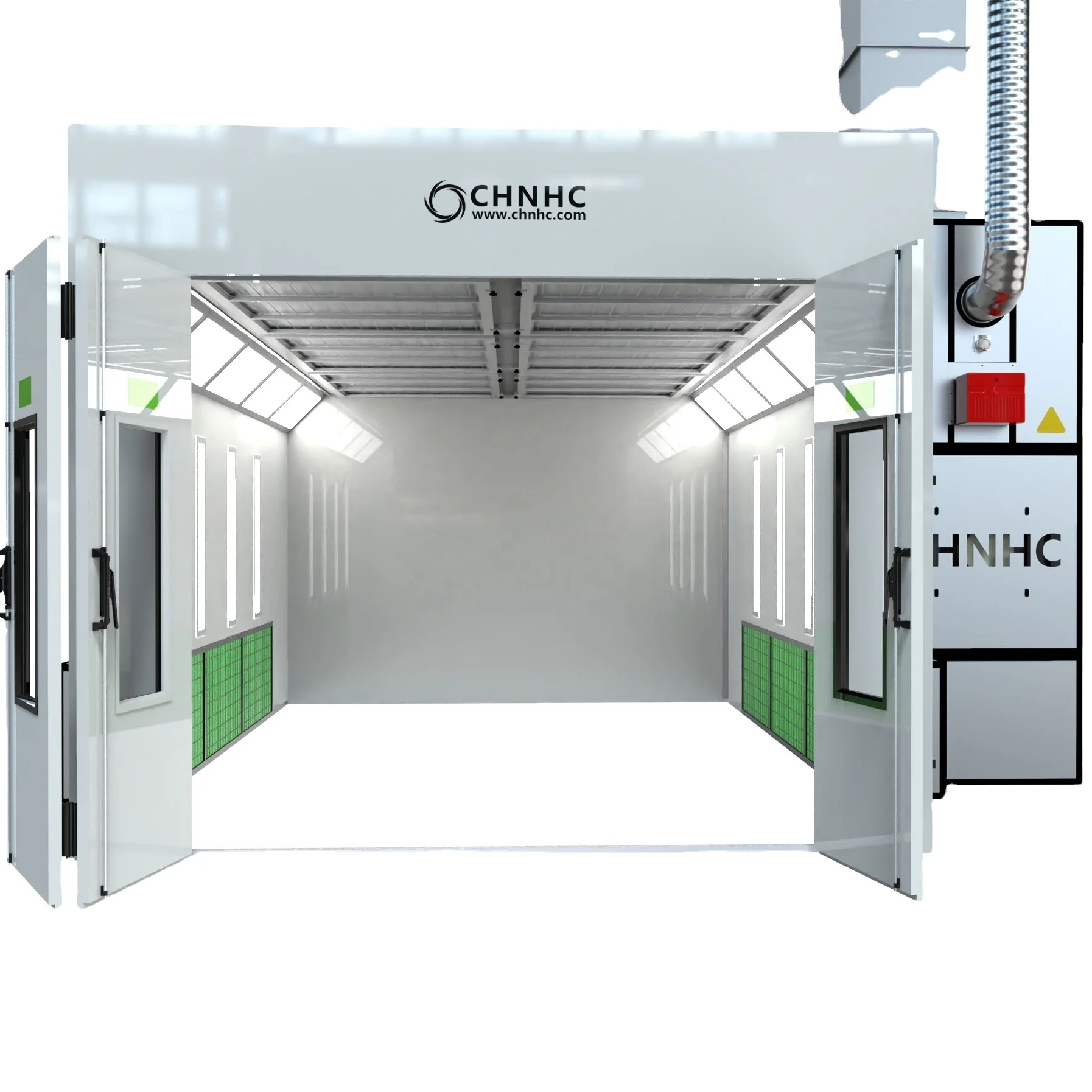 factory price CHNHC  car spray booth for sale Automotive spray painting booth  with CE car paint oven