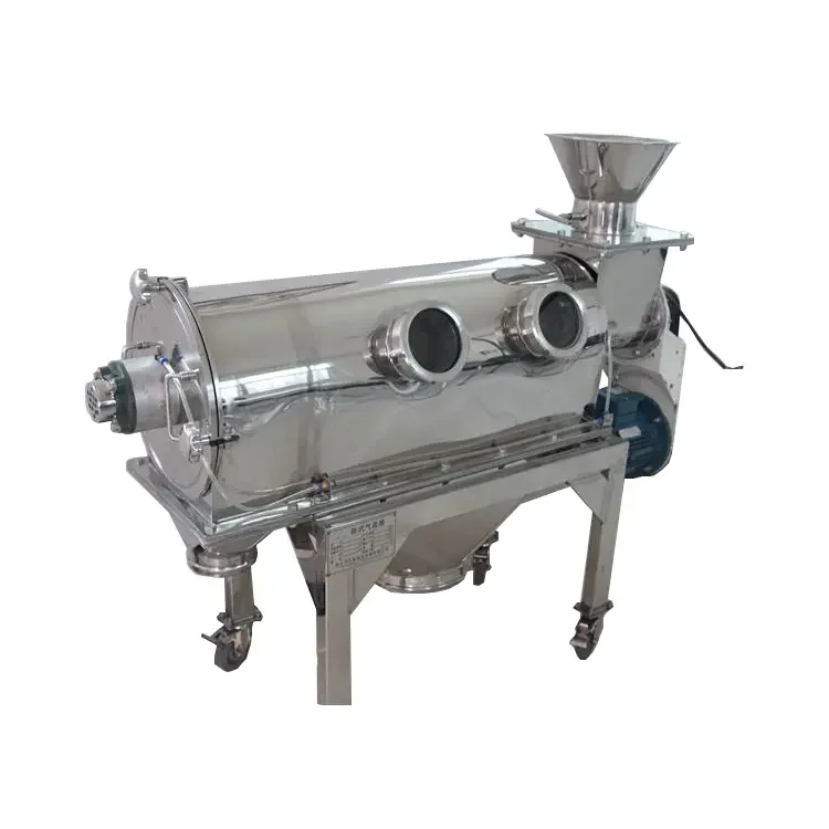 Qianzhen Centrifugal Sieve Horizontal Airflow Sieve Widely Used In Flour Sieving And Impurity Removal