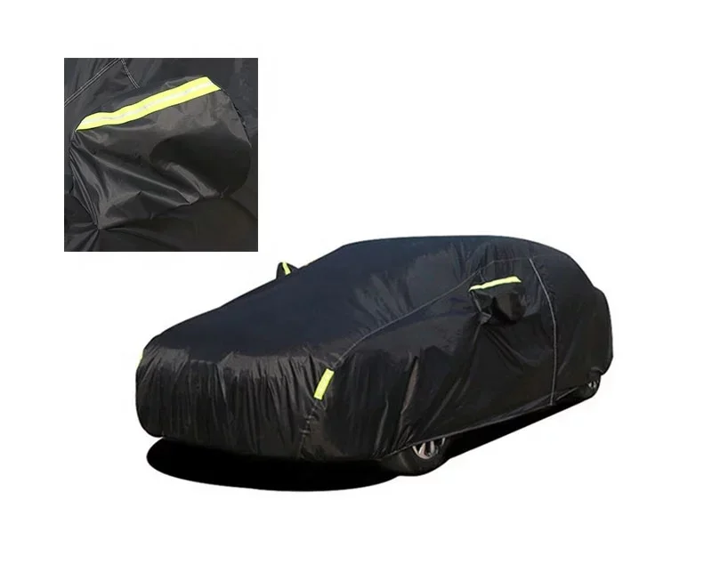 Наружные противоугонные солнцезащитные водонепроницаемые чехлы поло 190T из полиэстера для защиты автомобиля