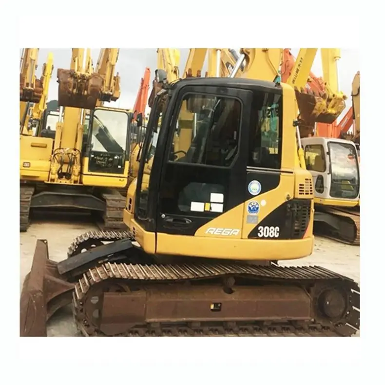 Fast Delivery Low Price Caterpillar 308C  Used Heavy Machine Crawler Excavator With Ce Certificate