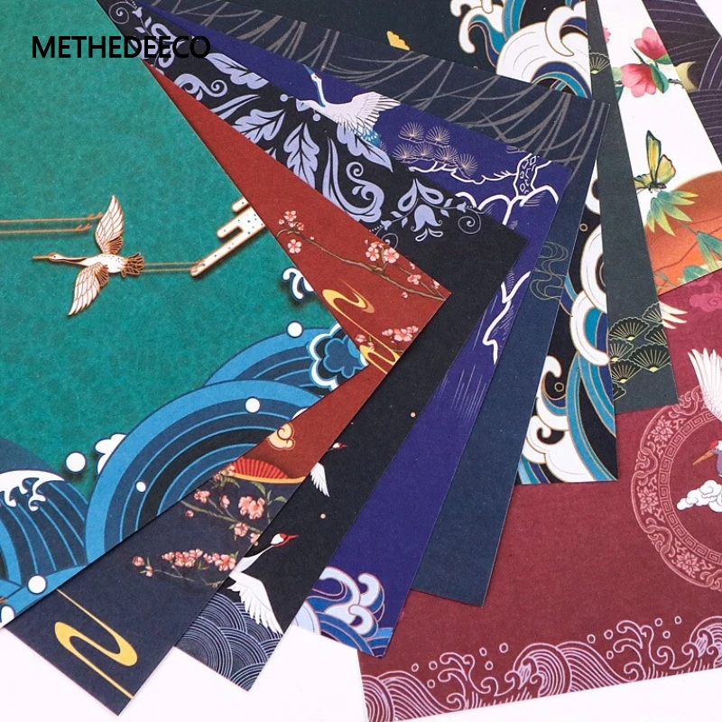 Methedeeco  paper decoration gift wrapping lantern shade using Japanese paper plain type of washi