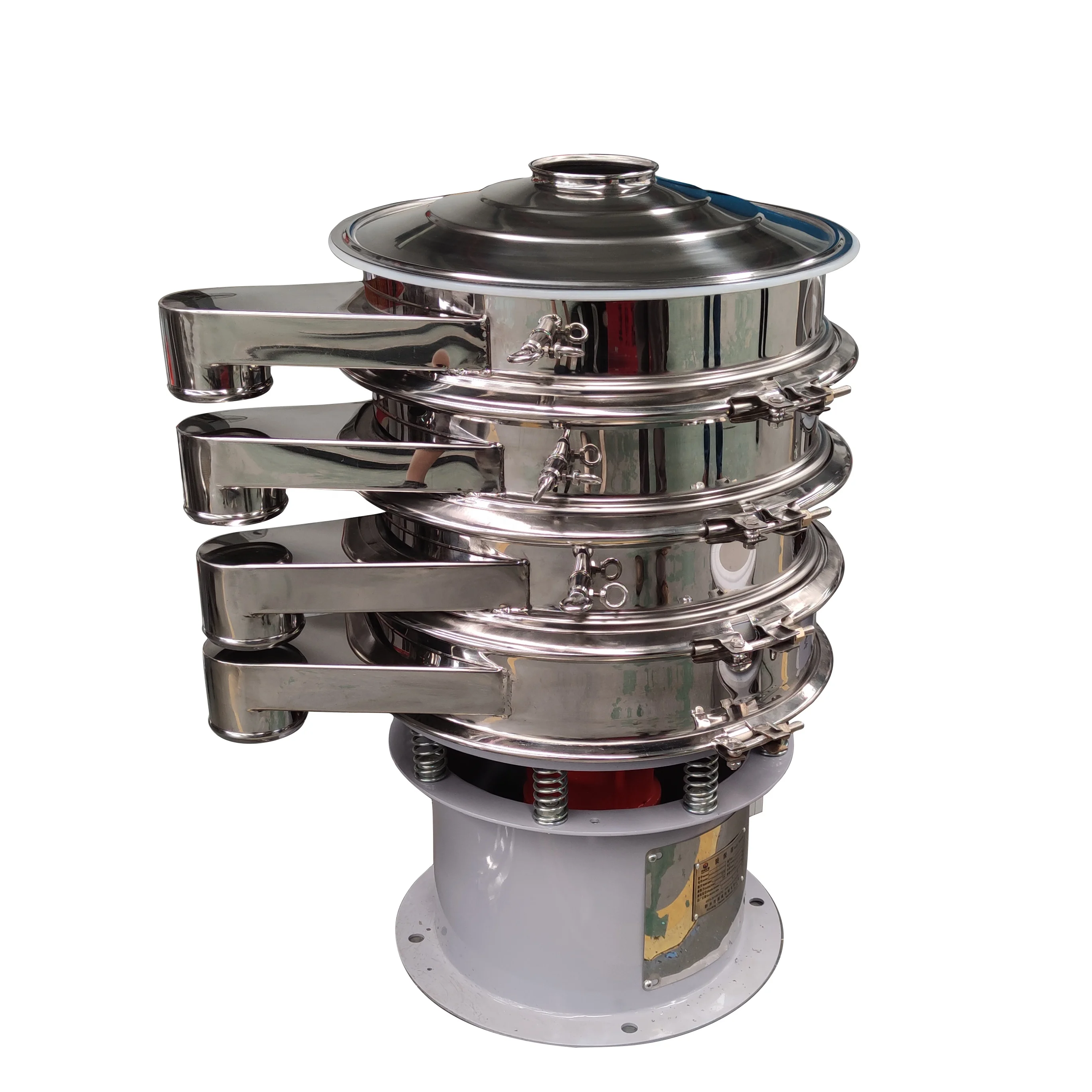 DZJX Herb Hemp Glass Powder Sieving Machine Grain Flour Vibrator Sifter Granule Coal Sorting Vibrating Screen Sieve