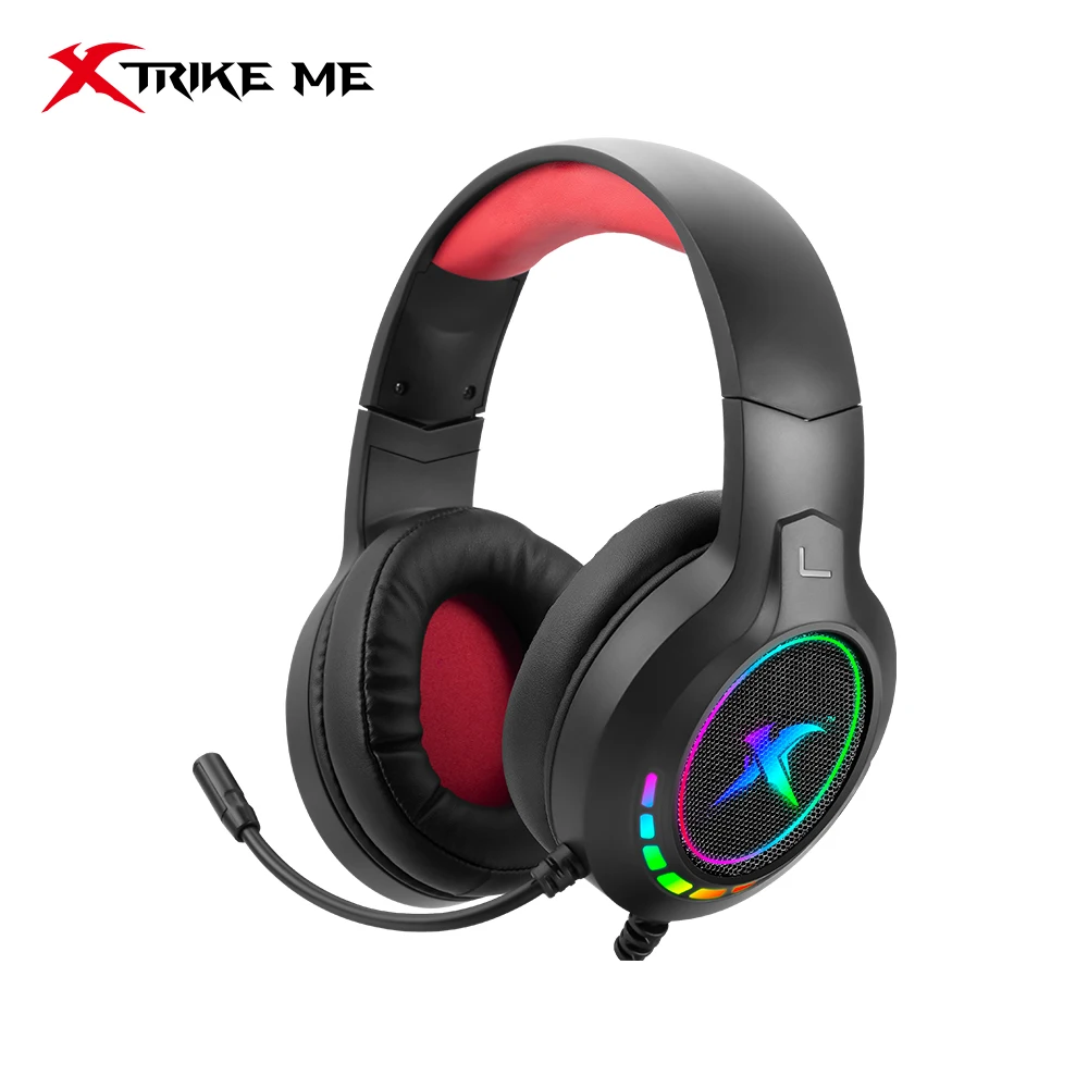XTRIKE ME USB игровая гарнитура наушники с микрофоном GH-904 Оптовая gamer наушники с логотипом бренда в наличии на складе