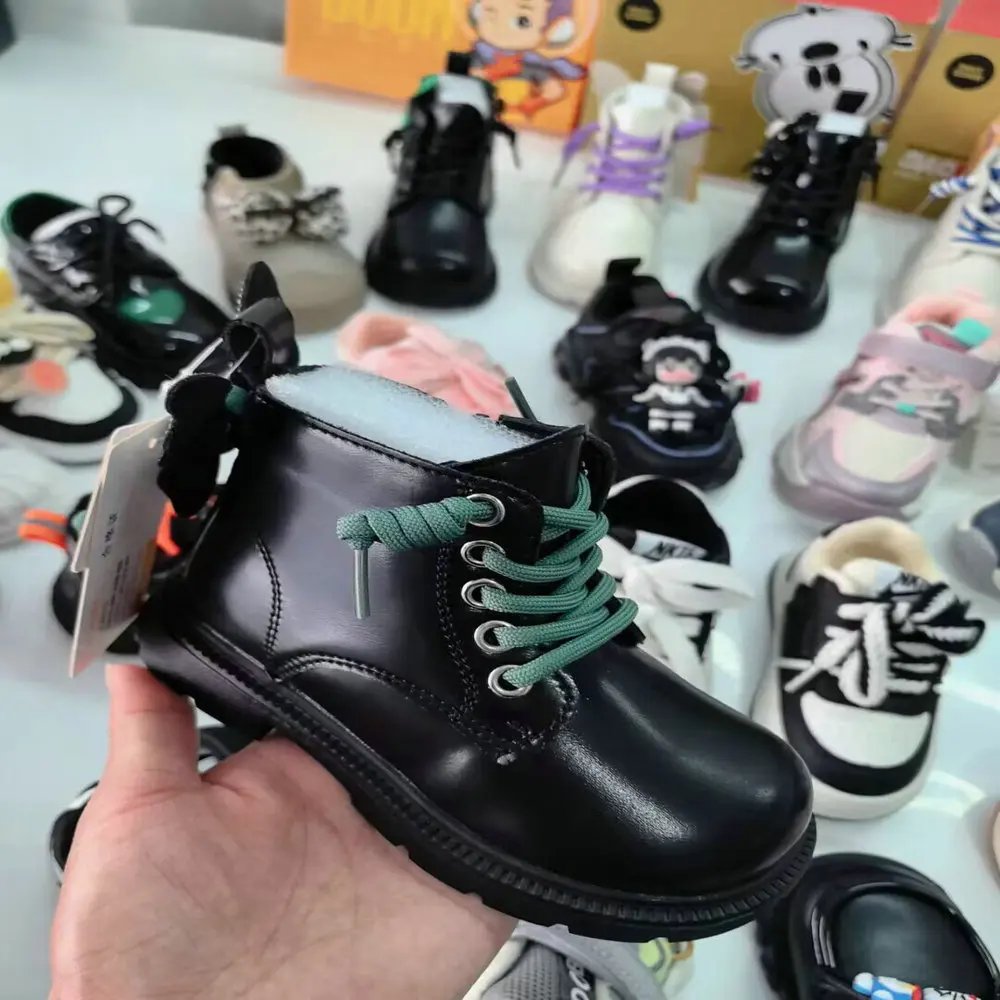 3 Dollar Model SLX005 Size 15-25 Baby Safety Sports Casual Running Walking Style Stock Basketball Style Shoes With Prints