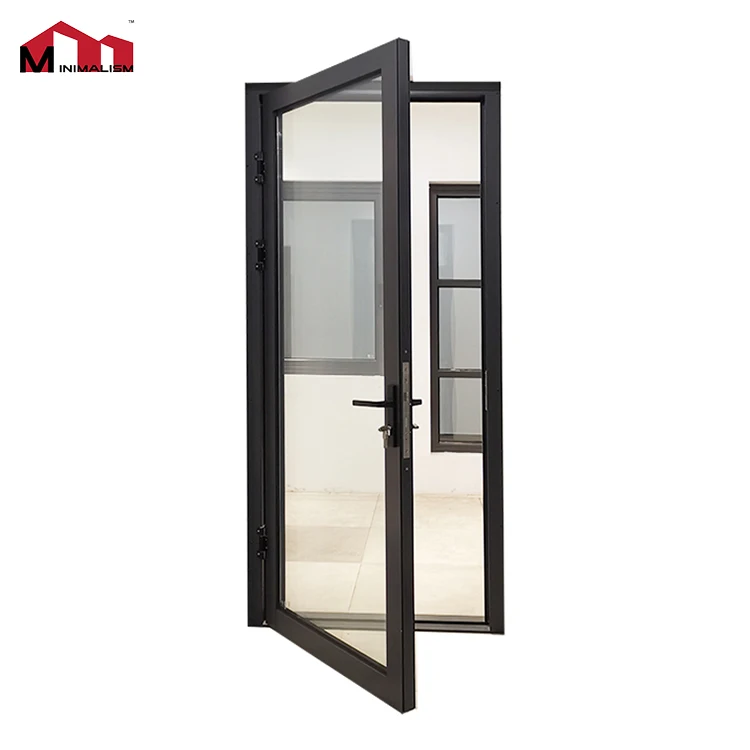Glass Main Entry Doors Casement Aluminum Door