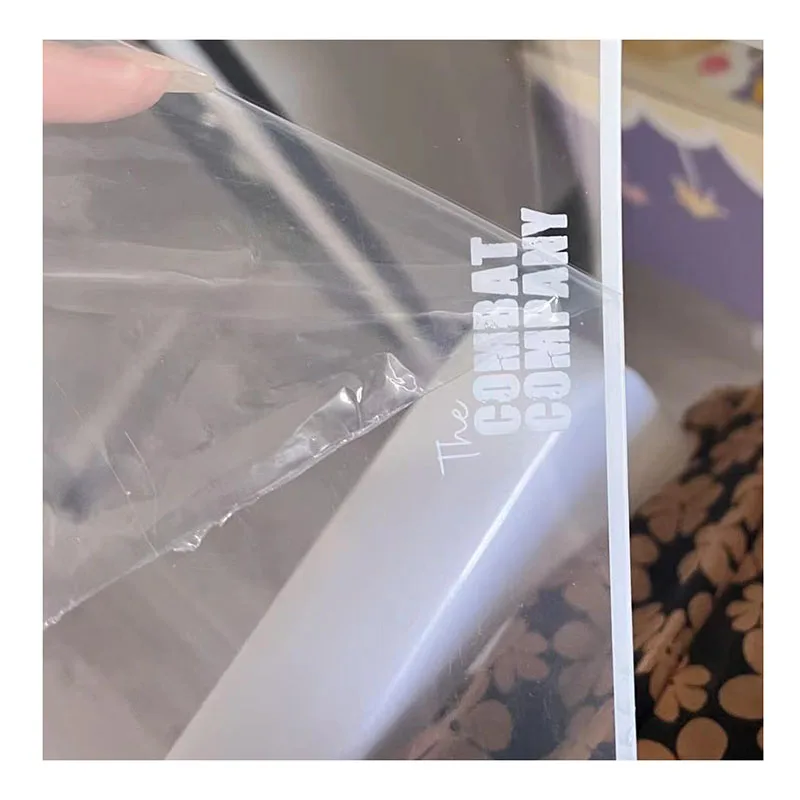 Hot Sale Custom Size Film 0.5mm Thick Transparent PVC Rigid Sheet