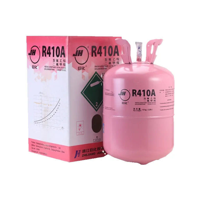 Air Conditioning refrigerant Gas r410 with 99.9% High Purity for Sale Pure 410a refrigerant replacement Wholesale Price