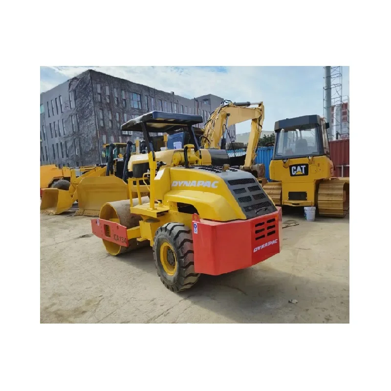 New arrival used dynapac CA134 double drum road roller machine used mini road roller for sale dynapac CA134 used road rollers