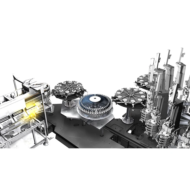 
 Высокоскоростная Автоматическая выдувная машина, Заводская выдувная машина для бутылок, машина для выдувания маленьких ПЭТ бутылок  