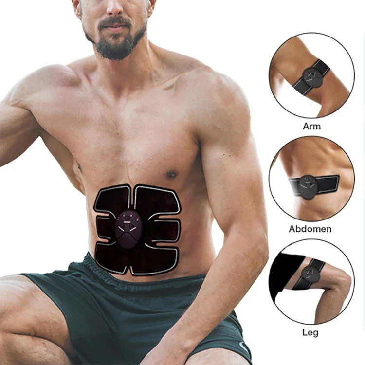 6-pack Muscle ABS Trainer Pad EMS Abdominal Muscle Stimulator Electrostimulator Fat Burning Body Builder Firm Toner
