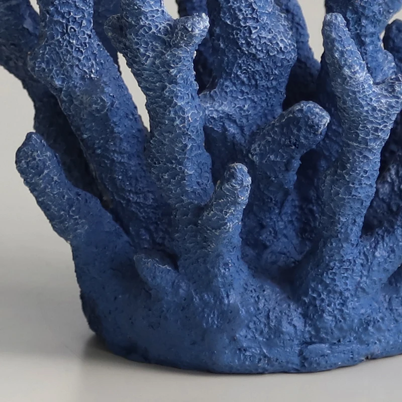 Redeco New Material Novelty Resin Coral Home Decor Sculpture Simulation Coral Ornament Resin Crafts For Gifts Home Decoration