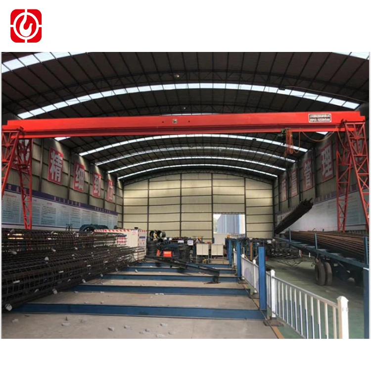 brand new railway track type goliath crane portable small  gantry crane single double beam girder