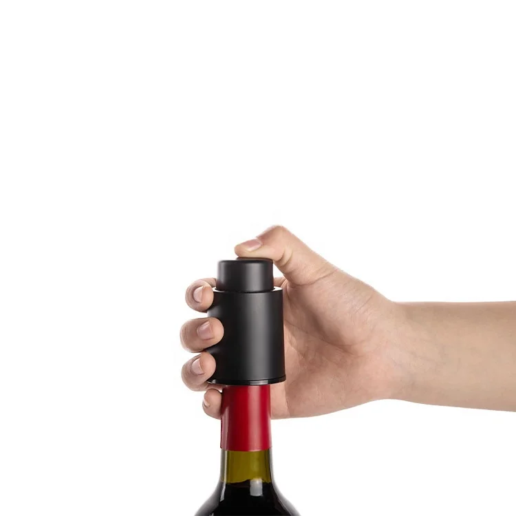 Hot Sell Wine Accessories Custom Silicone Vacuum Bottle Wine Stoppers