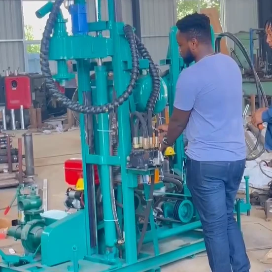 Hydraulic 130m Meter Drill Rig Diesel Engine Drilling Machine 2024 China new Drilling Rig