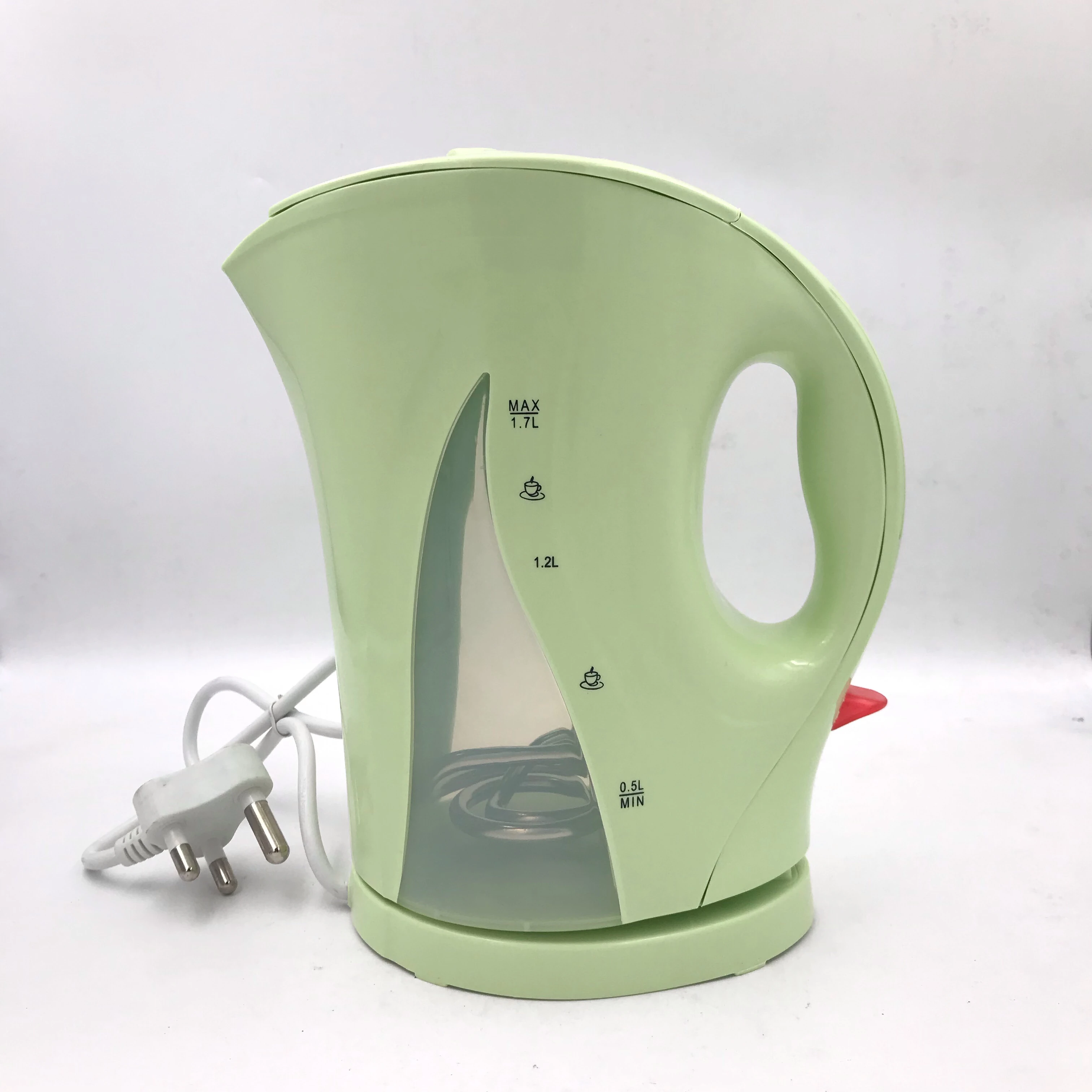 
1.7L 2000W Electrical Appliances Automatic Shut-off Plastic Best cordless immersed Electronic Kettle 
