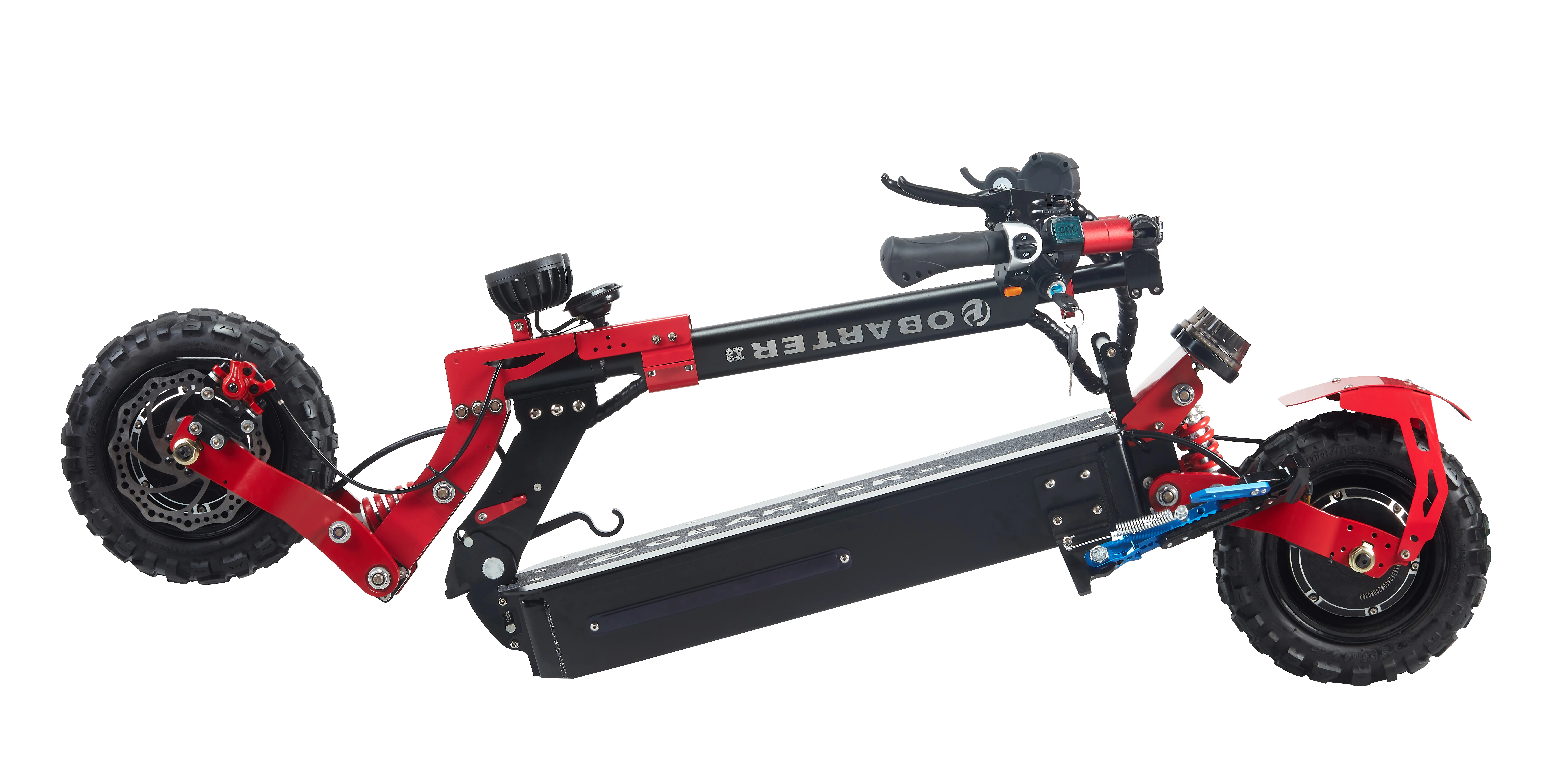 11 inch 1000w*2 dual drive off-road tire OBARTER X3 European and American warehouse electric scooter