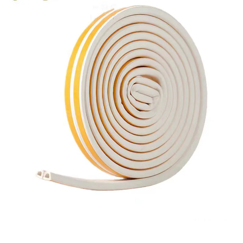 Epdm Door And Window Weatherstrip Gap Blocker Insulation Seal Strip With Self-adhesive Tape