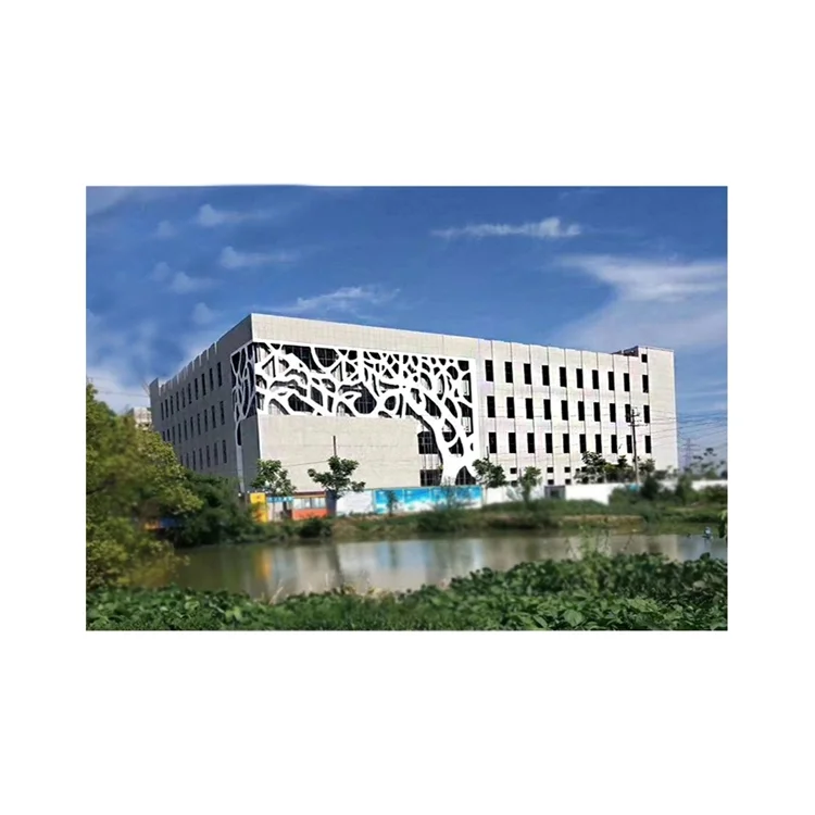 Customized Modern Design Outdoor Wall Decoration Water Resistant Carved Curtain Wall