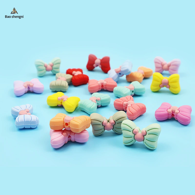 Wholesales Radish Baby Silicone Beads BPA Free Soft Sensory Baby Teether Mixed And Match Beads