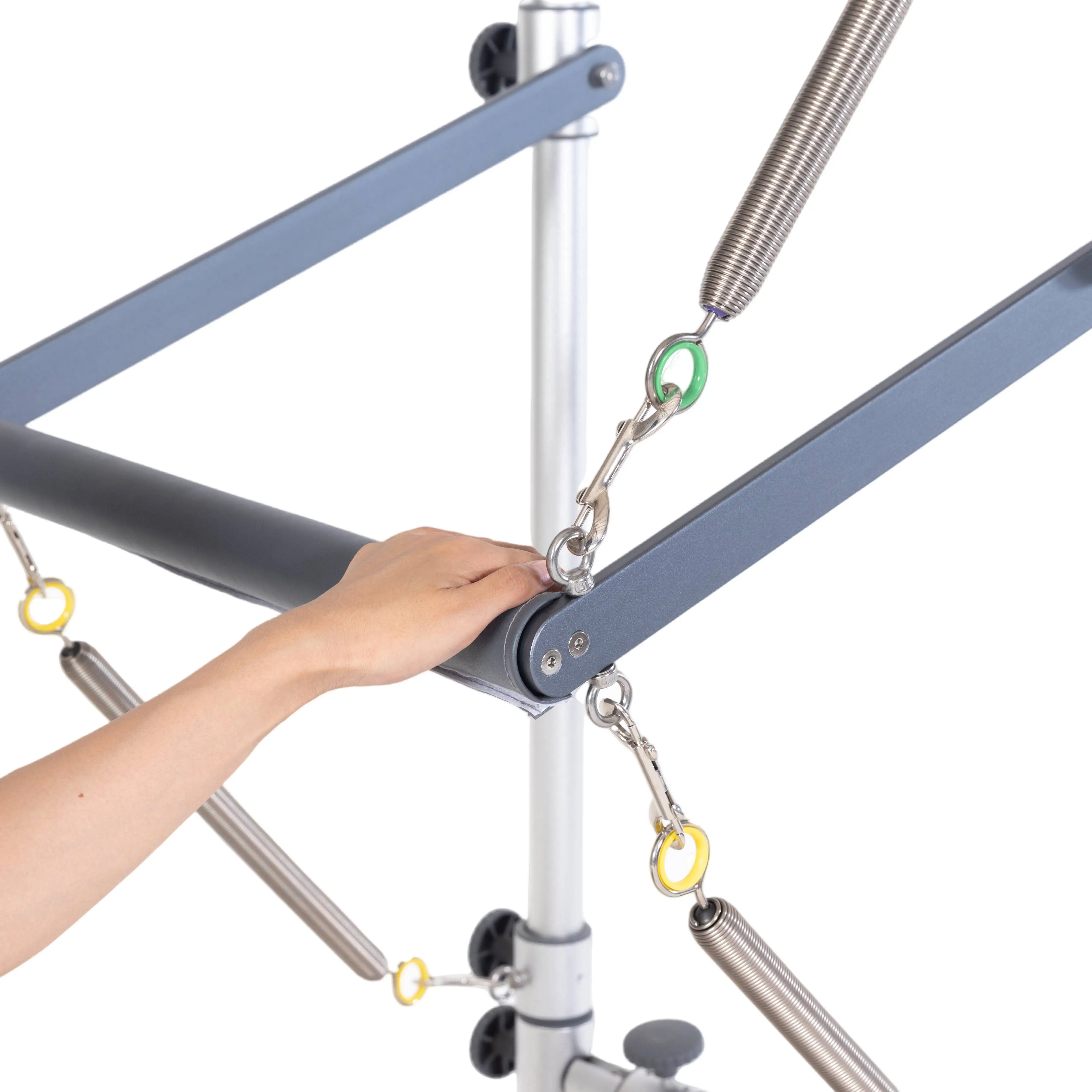 Double Slide Fitness Yoga Equipment Pilates Movement Reformer Fitness Machine Half Tower Body Shaping Machine Pilates