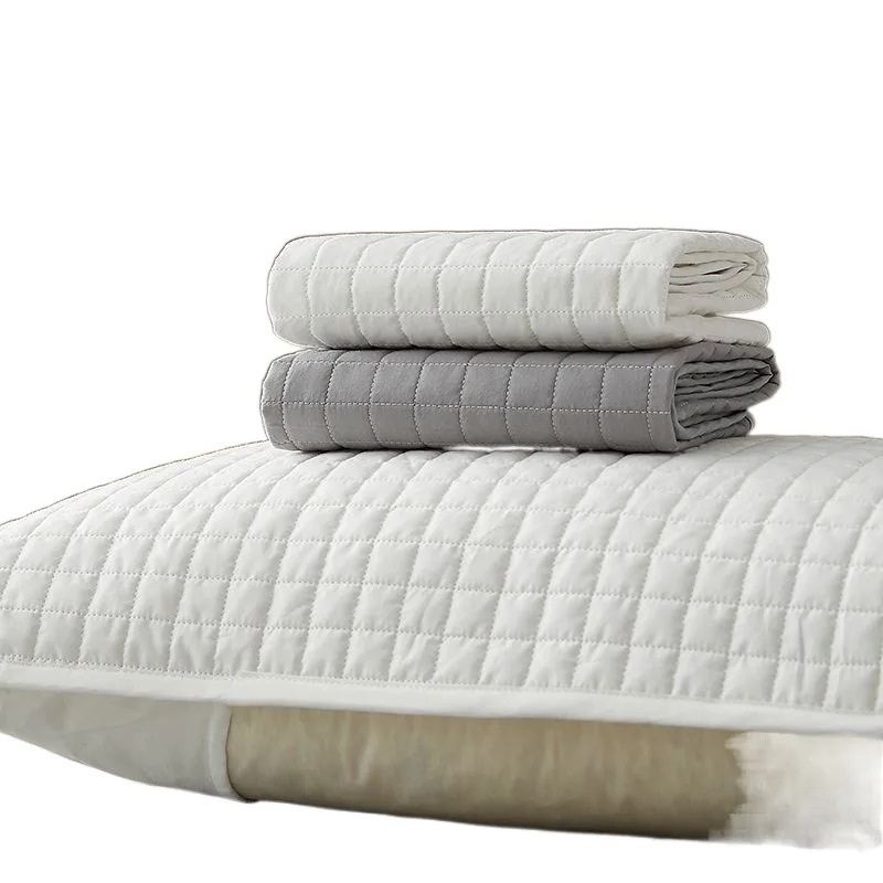 Waterproof - Cotton filling Breathable Pillow Covers Protects Pillows from Dirt Dust and Debris Pillow Protector
