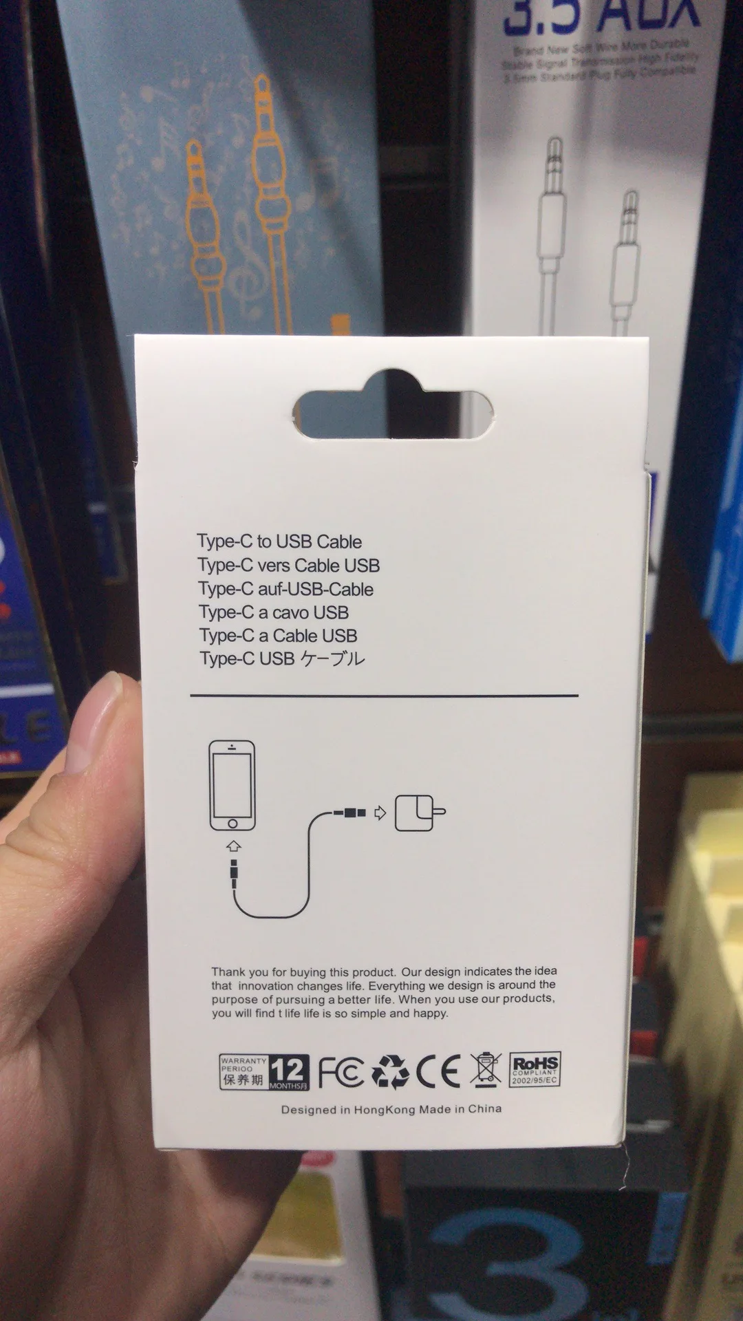 Кабель с разъемом USB Type-C для быстрой зарядки USB-C ВЫСОКАЯ ЧЁТКОСТЬ быстро заряжающийся мобильный телефон кабель передачи данных