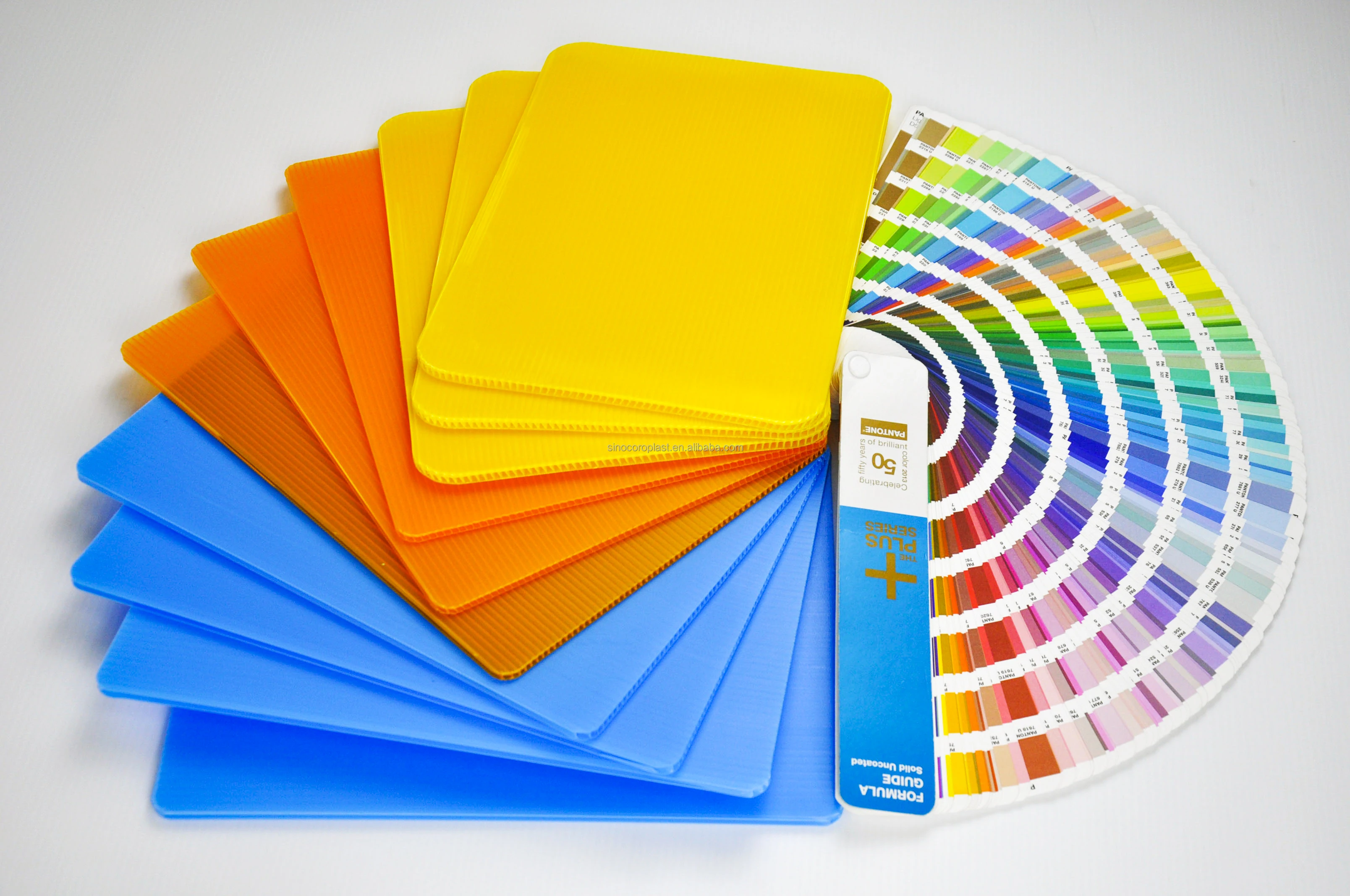 Custom Waterproof Pp Correx Corrugated Plastic  pp hollow Sheet plastic packaging pp board