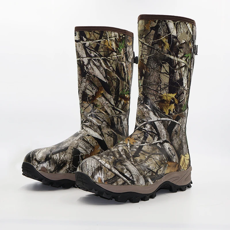 Cold Weather Climbing Sneakers Waterproof Wholesale Winter Light Weight Camouflaged Mens Gum Insulated Breathable Hunting Boots