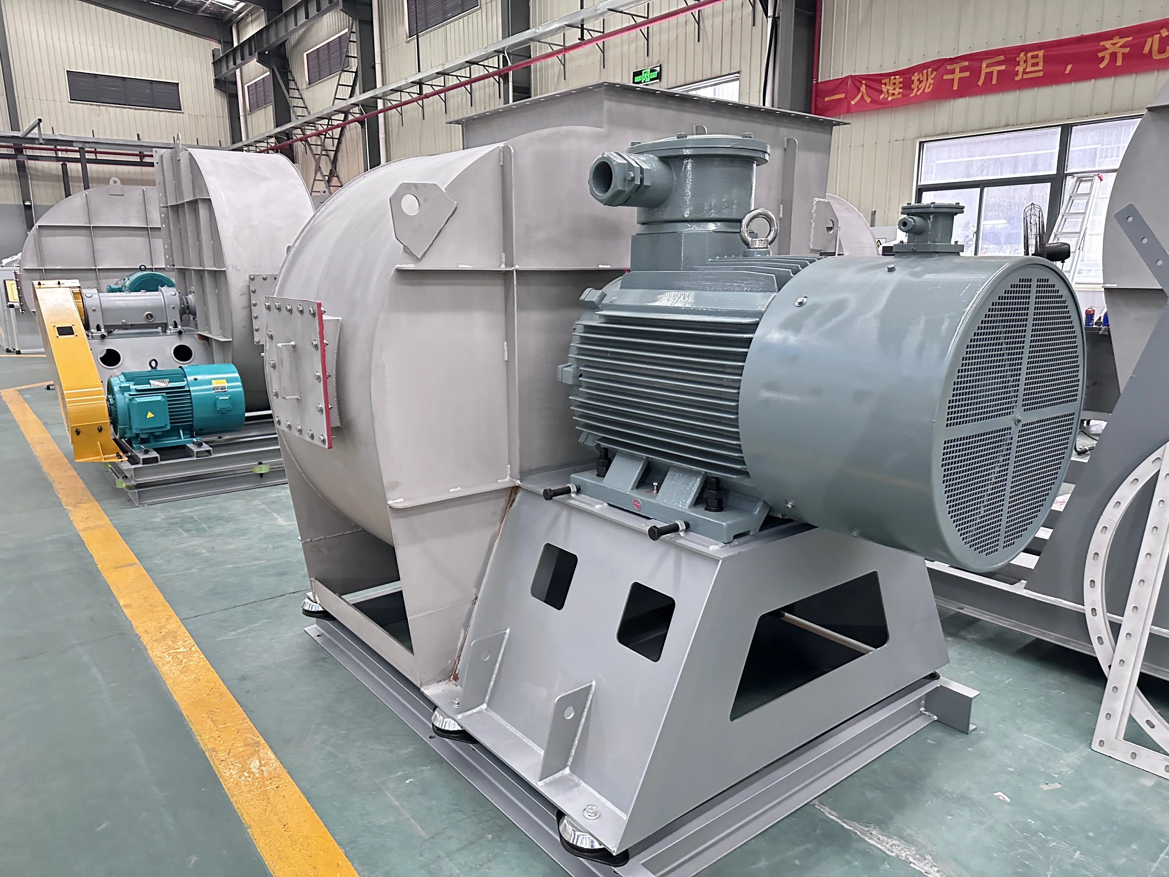Industrial High Pressure Single Suction Radial Air Blower/Ventilating Centrifugal Blower Fans