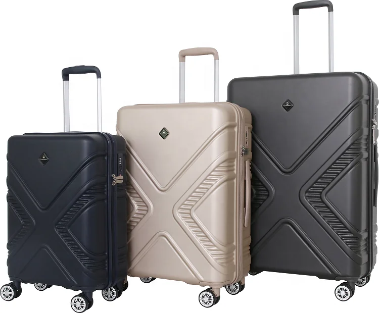 Custom Pc 20' 24' 28' 3 Pcs Luggage Vintage Box Trolley Suitcase Sets