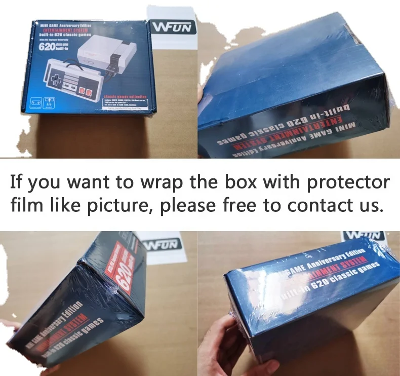 2022 new  style Best Retro Childhood TV PAL&NTSC Mini Video Handheld Game Console For N E S Built-in 620 Classic Games