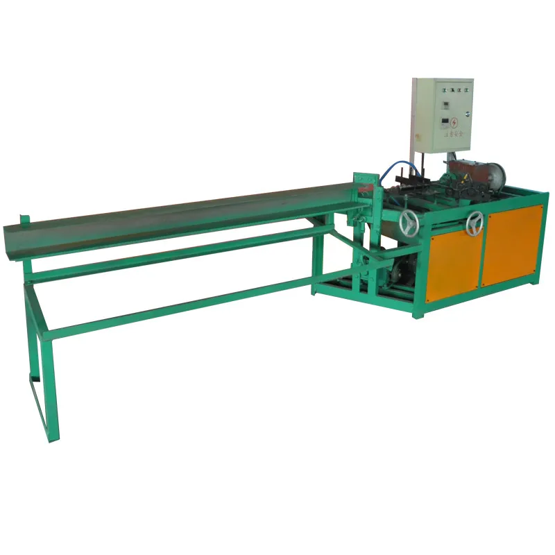Wire mesh fence making machine manual chain link fence machine for sale