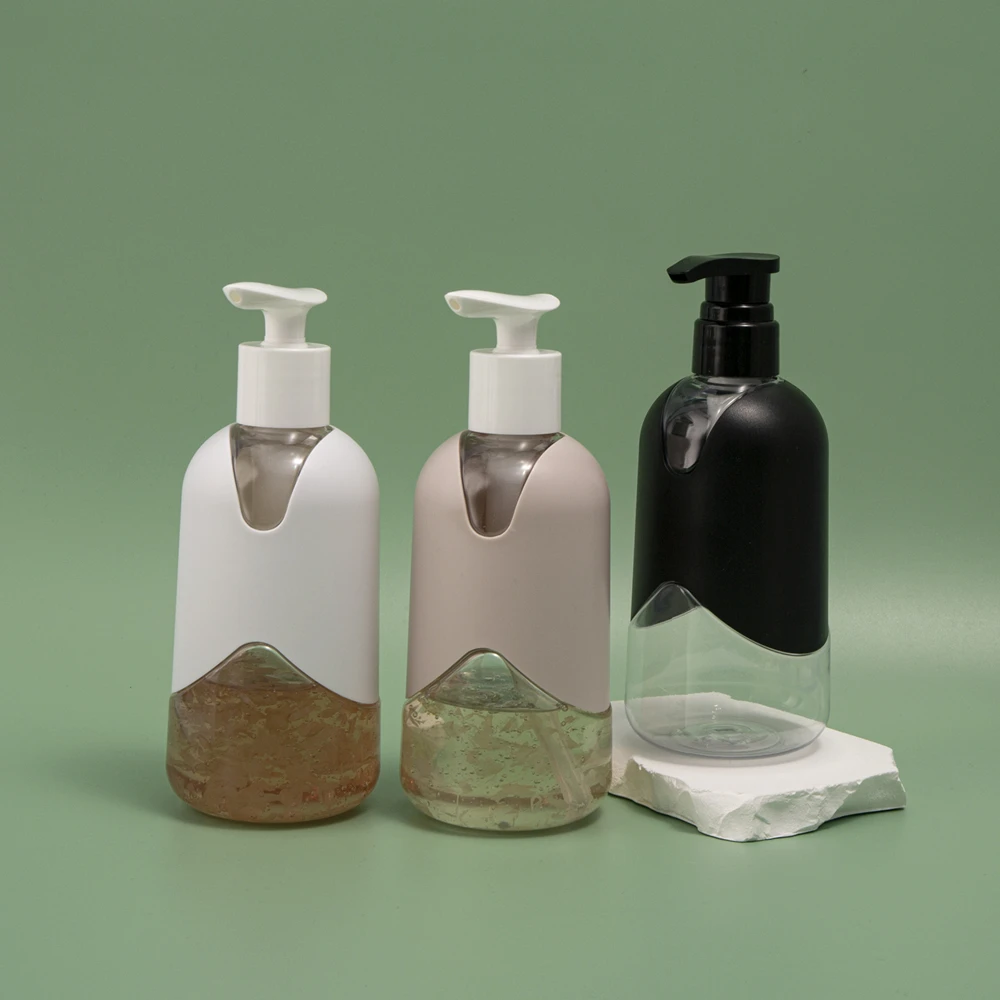 300ml  400ml 500ml Empty shampoo Cosmetics Container Dispenser Personal Care Liquid Soap Packaging Plastic bottles