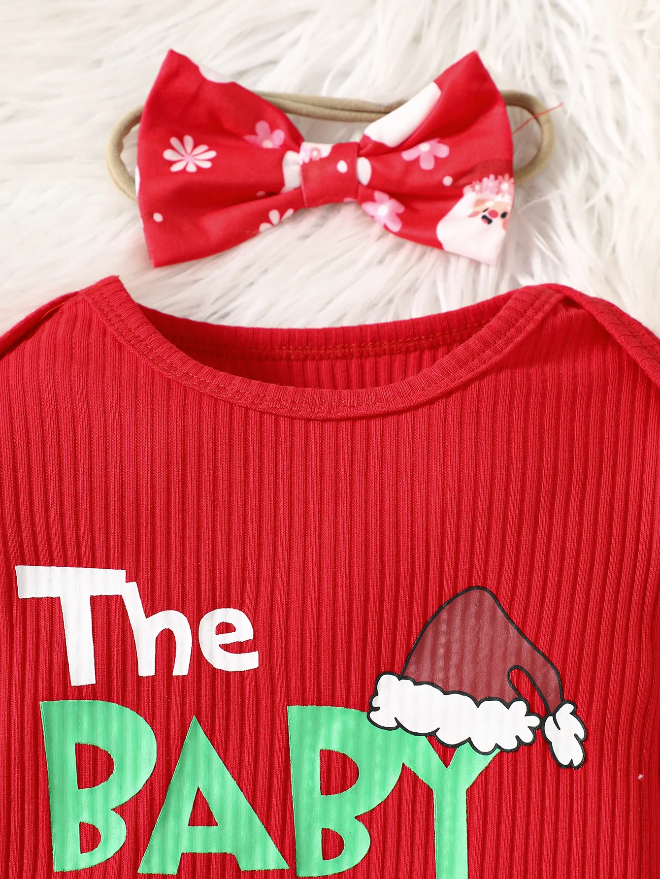 Newest Christmas Dresses For Little Girls Big Bow Girls Christmas Clothing  2 Year Old baby Girl Dress