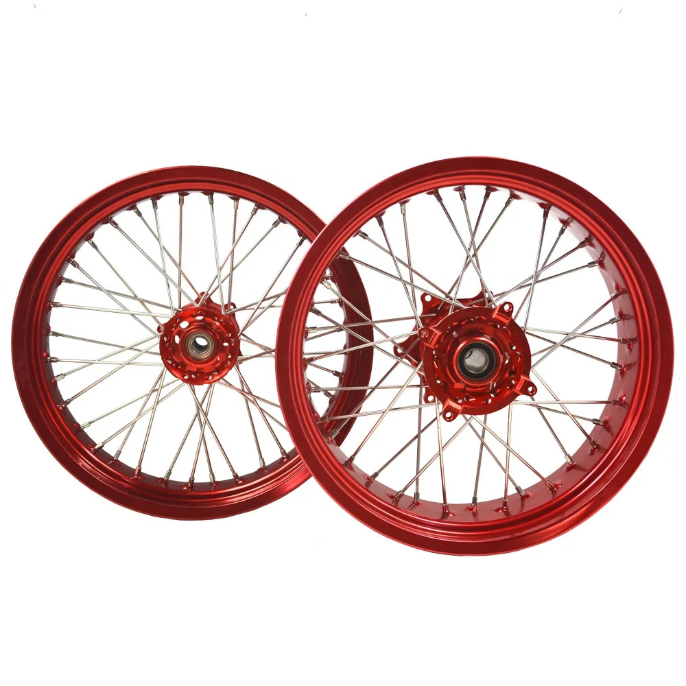 Wholesale Factory Supply Supermoto Wheel Set For 250CC