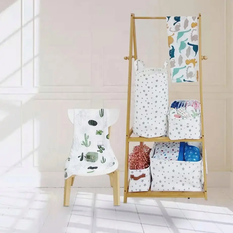 Modern Design Fashionable Stationery Storage Box 1kg Foldable Basket Style Bin with Competitive Price