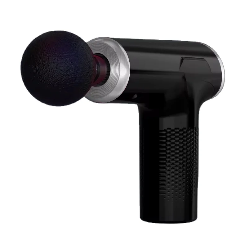 Quality certification Brushed Muscle Relaxation Fascial Gun High Speed Deep Facial Gun Massage Gun