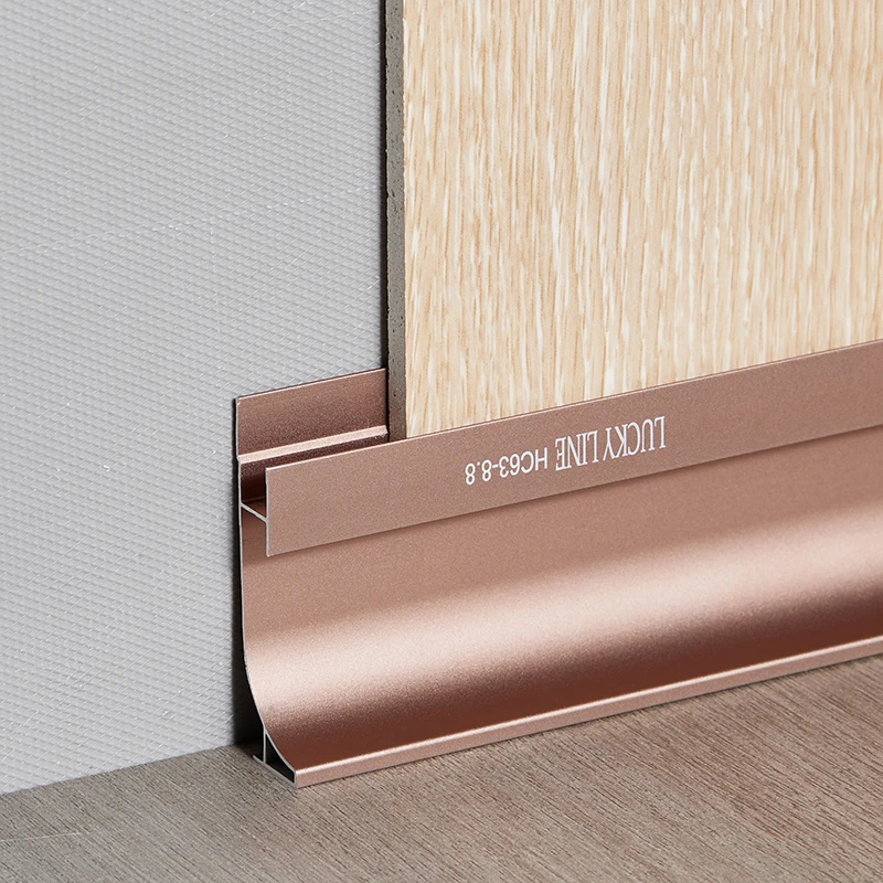 Hot Sale Custom High-end tile skirting Modern style flooring & accessories skirting board to wall