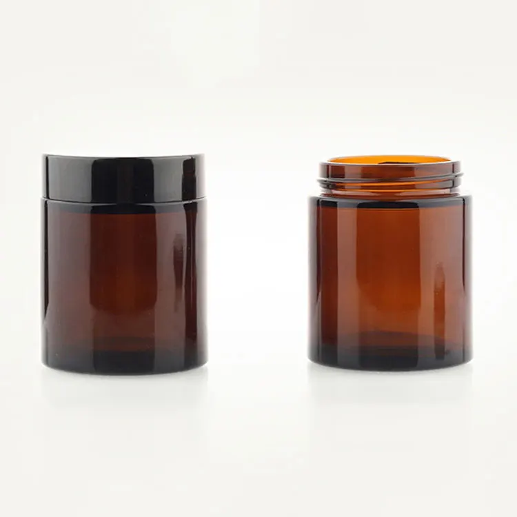 5g 10g 15g 20g 50g 100g Reutilisable Bouteilles Boite Pot Vide En Verre Ambre