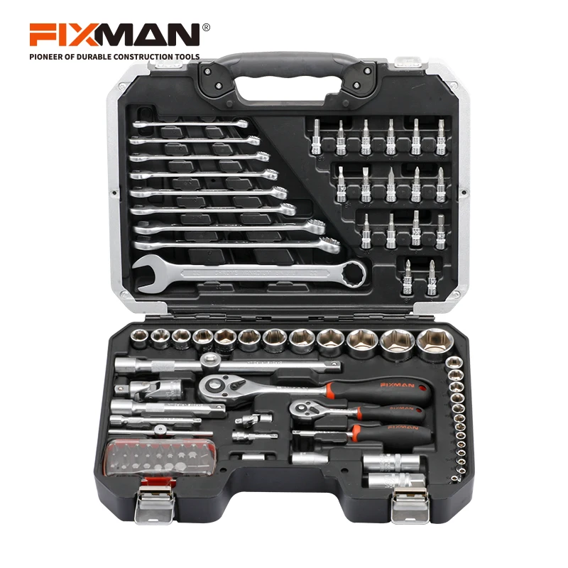 95 шт., набор многофункциональных профессиональных розеток для ручных инструментов FIXMAN