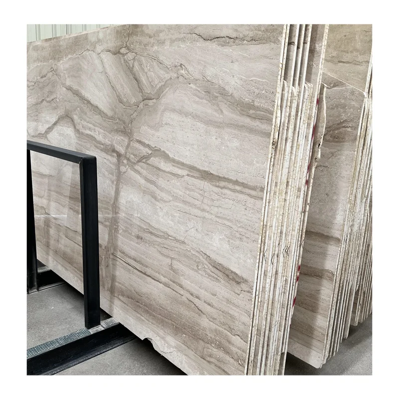 Hot Sale Exterior Wall Cladding Vratza Limestone Slabs Tiles Best Quality Beige white limestone  SlabCupertino cream