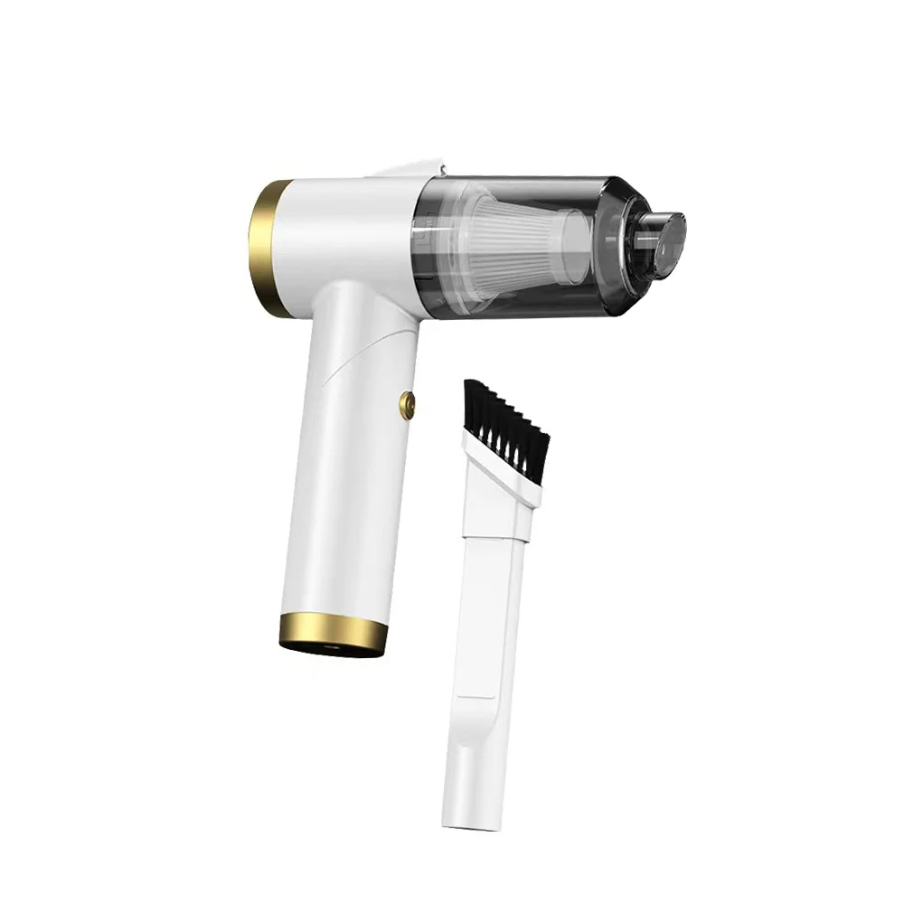 USB Mini Portable Cordless Handheld Vacuum Cleaner Rechargeable for Car & Home Cleaning