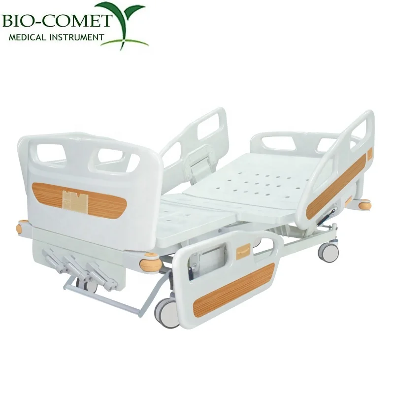 Medical hospital furniture ICU manual Patient 3 functions Manual nursing hospital bed