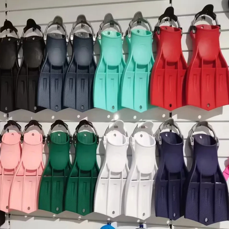 China Factory Lightweight TPR Rubber Scuba Jet Fin Long Blade Flippers Free Diving Fins for Spearfishing Snorkeling