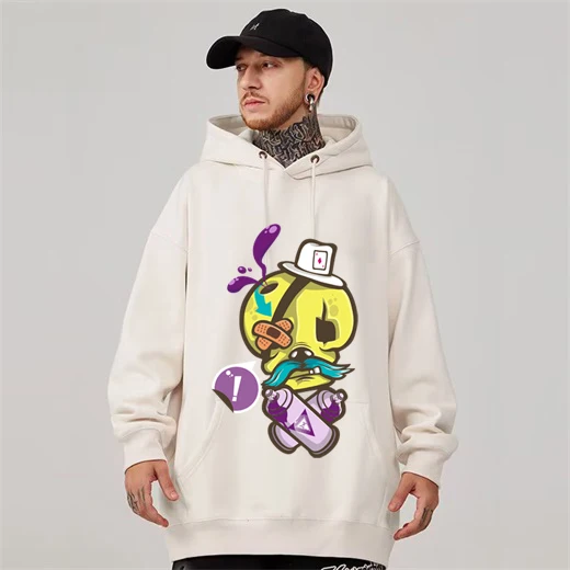 Hoodies 500Gsm Thick Heavy Custom Hoodies Unisex 100 Cotton Terry Cloth 3D Men Fleece Screen Printed Private Label Sweatshirt