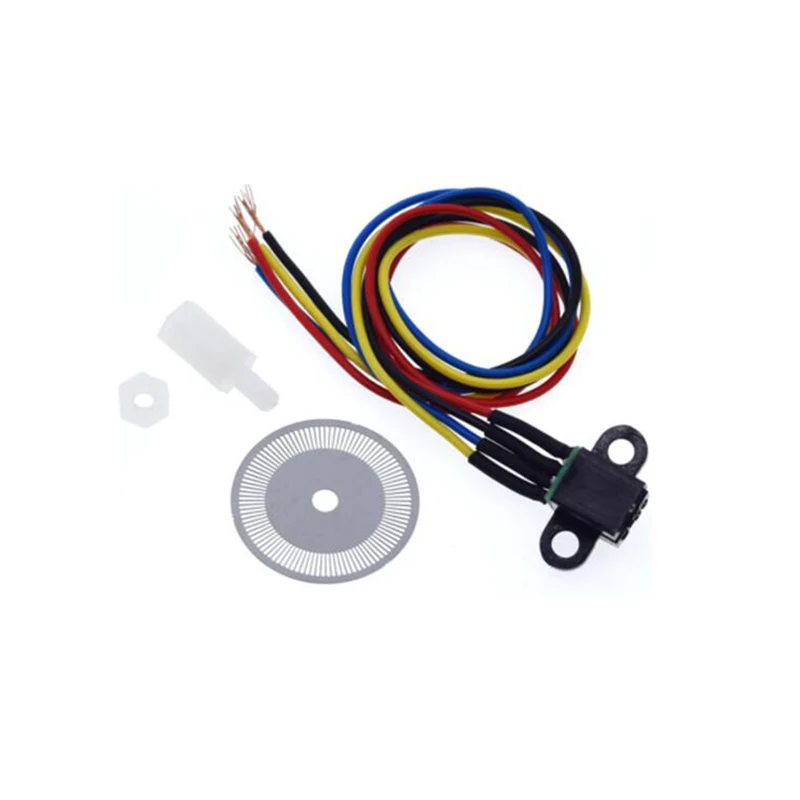 Photoelectric Speed Sensor Encoder Coded Disc Code Wheel For Freecsale Smart Car 5V For Arduino DIY