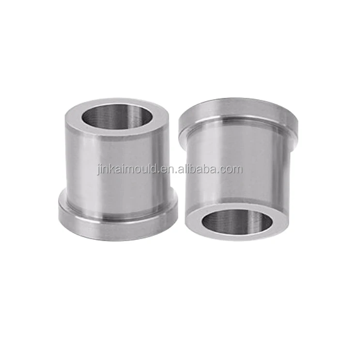 
Wholesale tungsten steel carbide hardened cnc machining polished customized hollow steel guide bushing bearing flange 