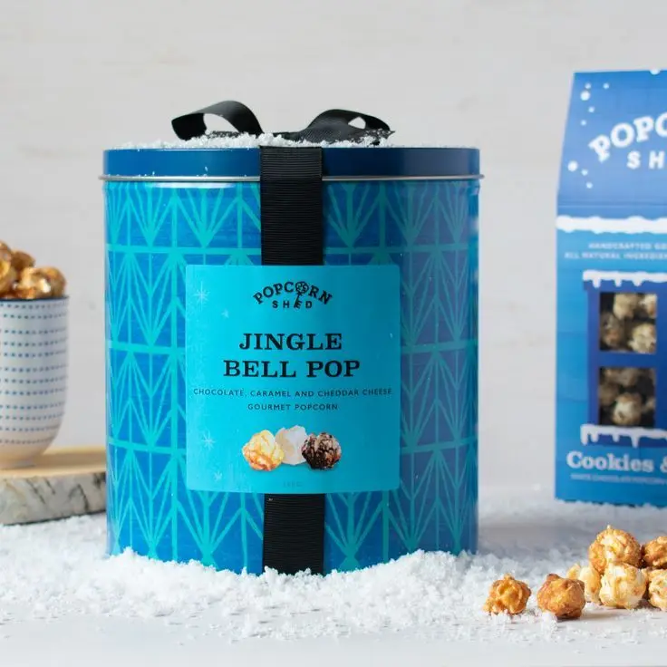 WWholesaler empty 1 2.5 3.5 gallon large popcorn bucket tin packaging container baskets christmas popcorn tin cans