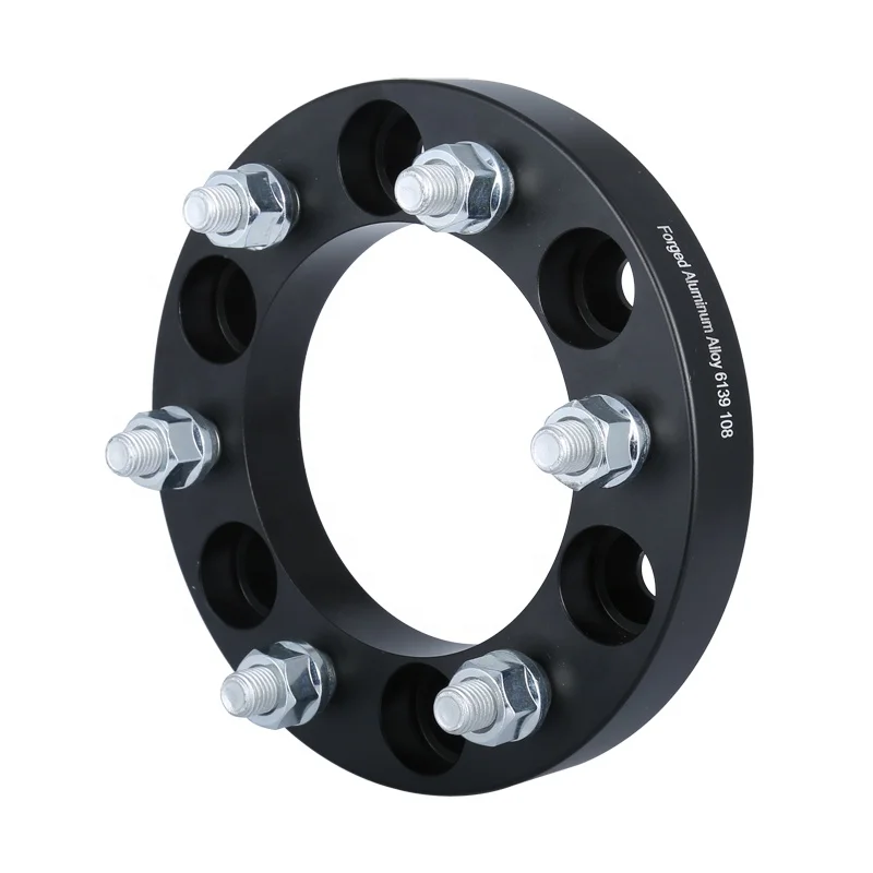 
Black wheel spacer aluminum 25mm 6x139.7 6x5.5 wheel spacer 