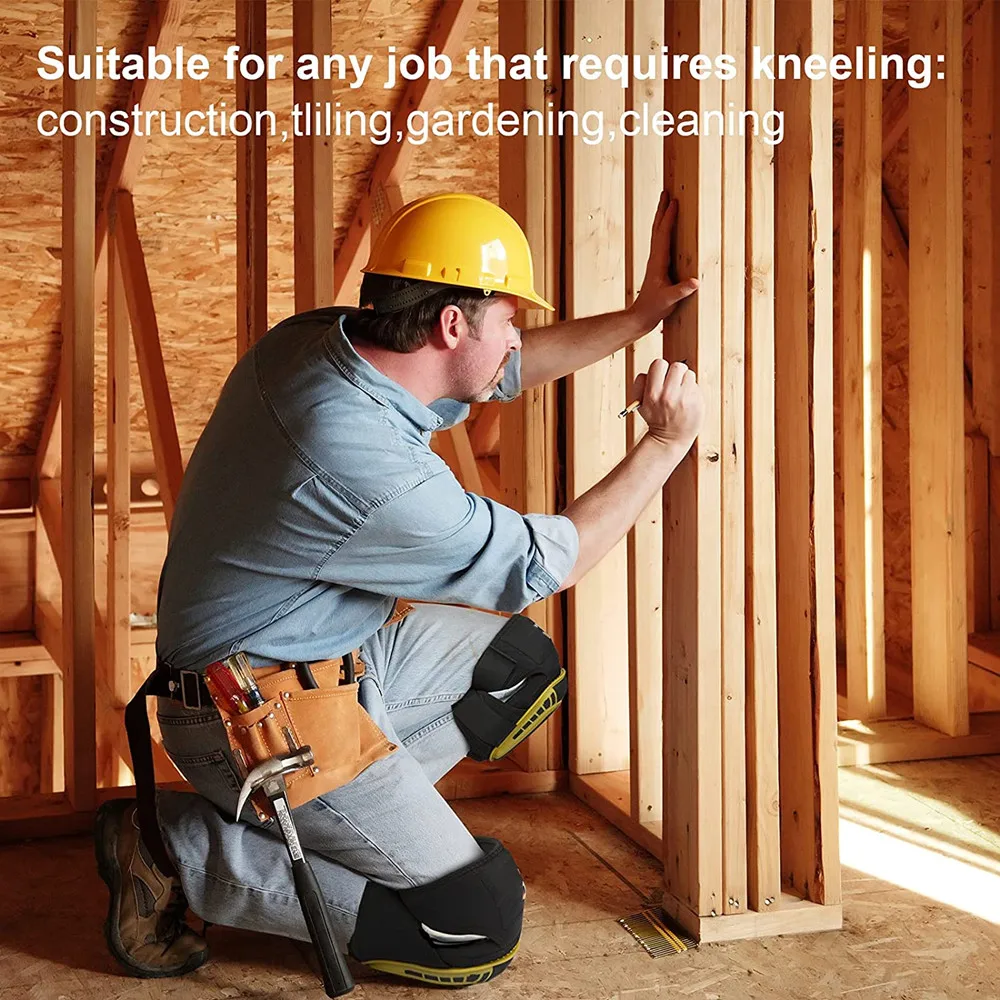 2023 Manufacturers direct OEM knee guard heavy workers knee guard The cheapest Gel pads for flooring clean Gel knee pads